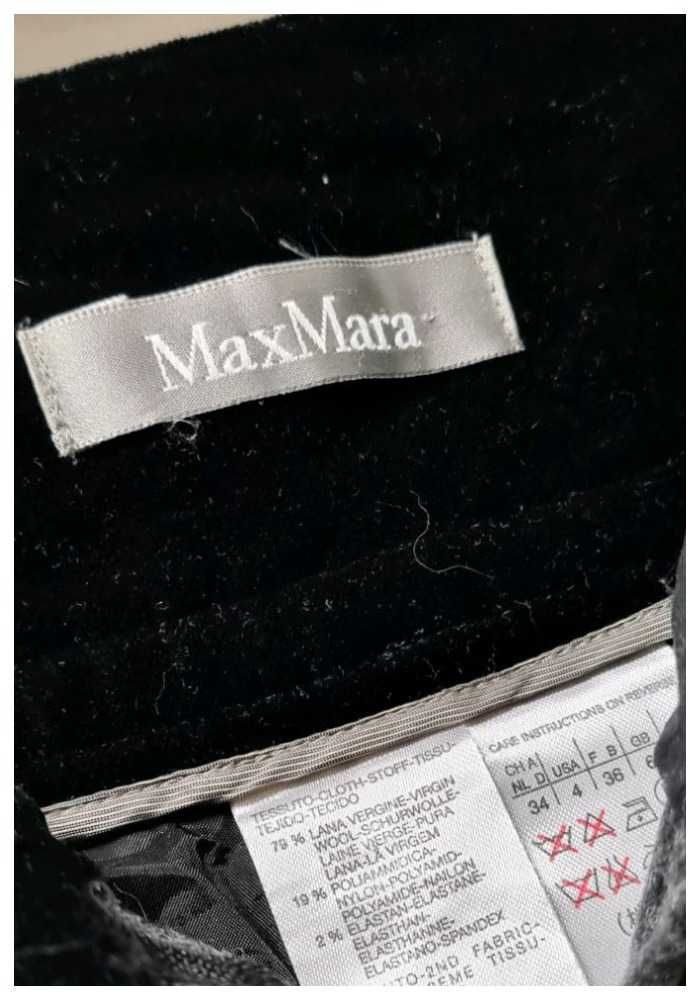 Базовые брюки теплые из шерсти Max Mara, р. XS/S