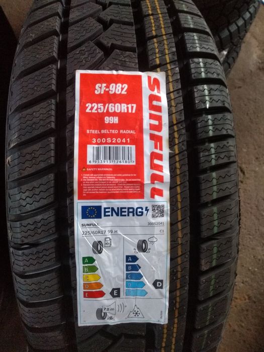 Nowe zimowe opony Sunfull 225/60R17. MONTAŻ GRATIS !!!