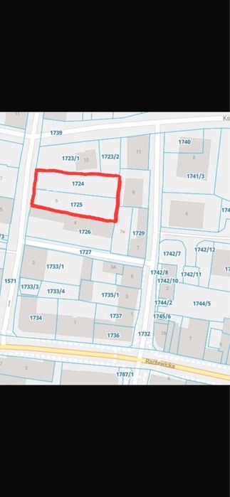 Dzialka  Centrum Miechow 10A