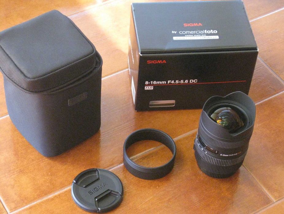 Sigma 8-16mm f/4,5-5,6 AF DC HSM para Canon EF