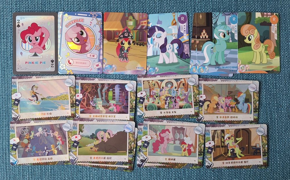 Колекційні картки mlp my little pony kayou
