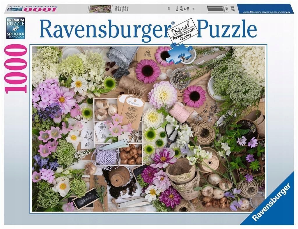 Puzzle 1000 Piękne Kwiaty, Ravensburger
