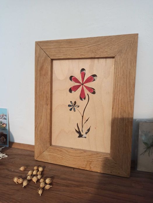 Obrazek drewniany home-made