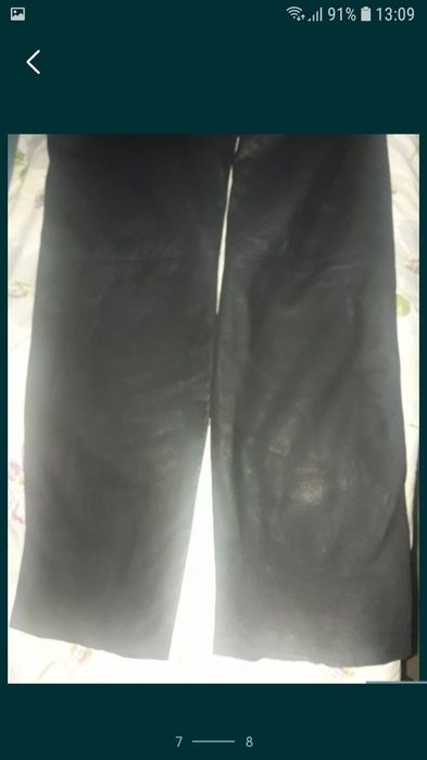 Чоловічі шкіряні штани