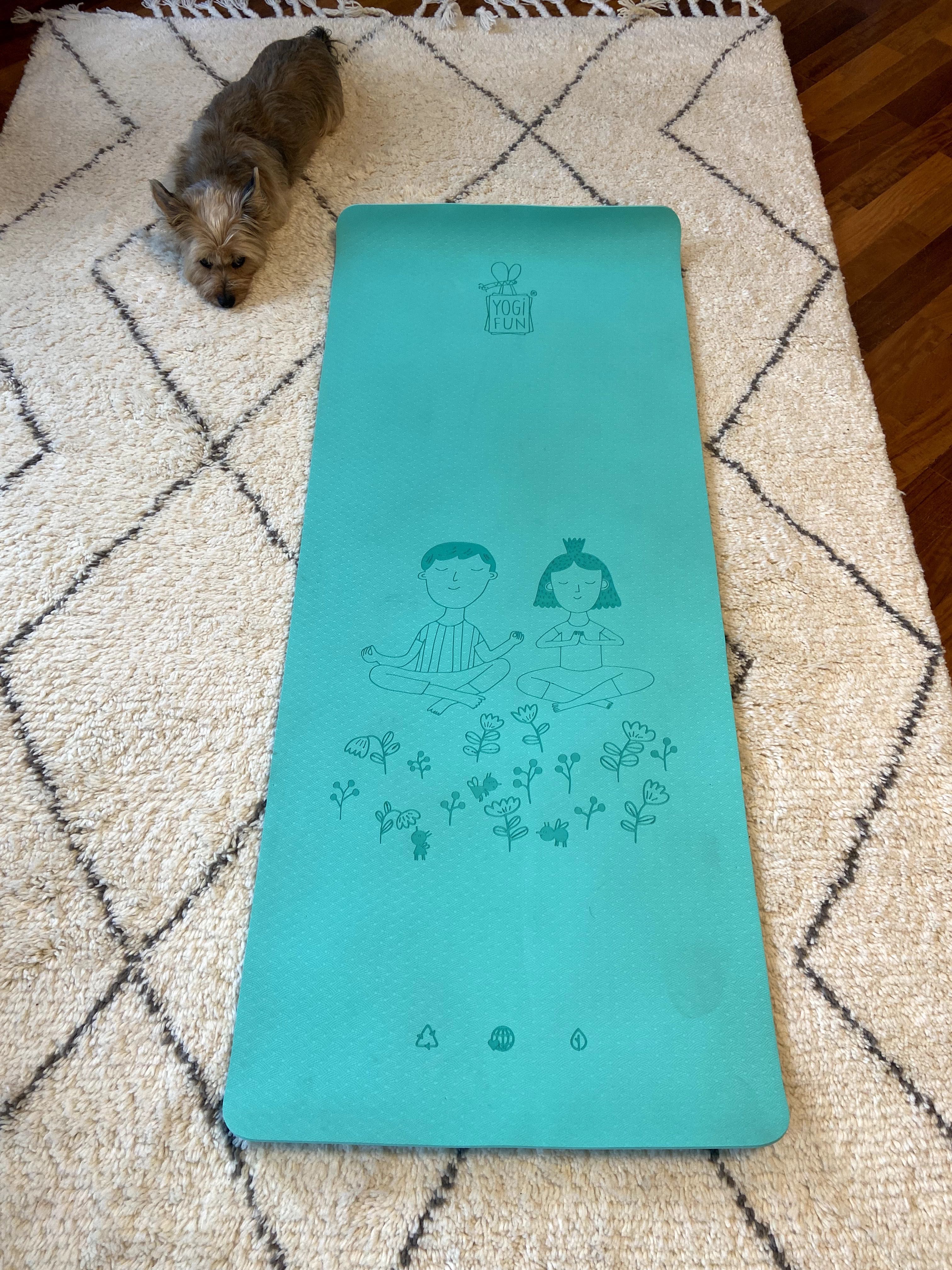 mata do jogi dla dzieci Yogi Fun Yoga Mat firmy BUKI