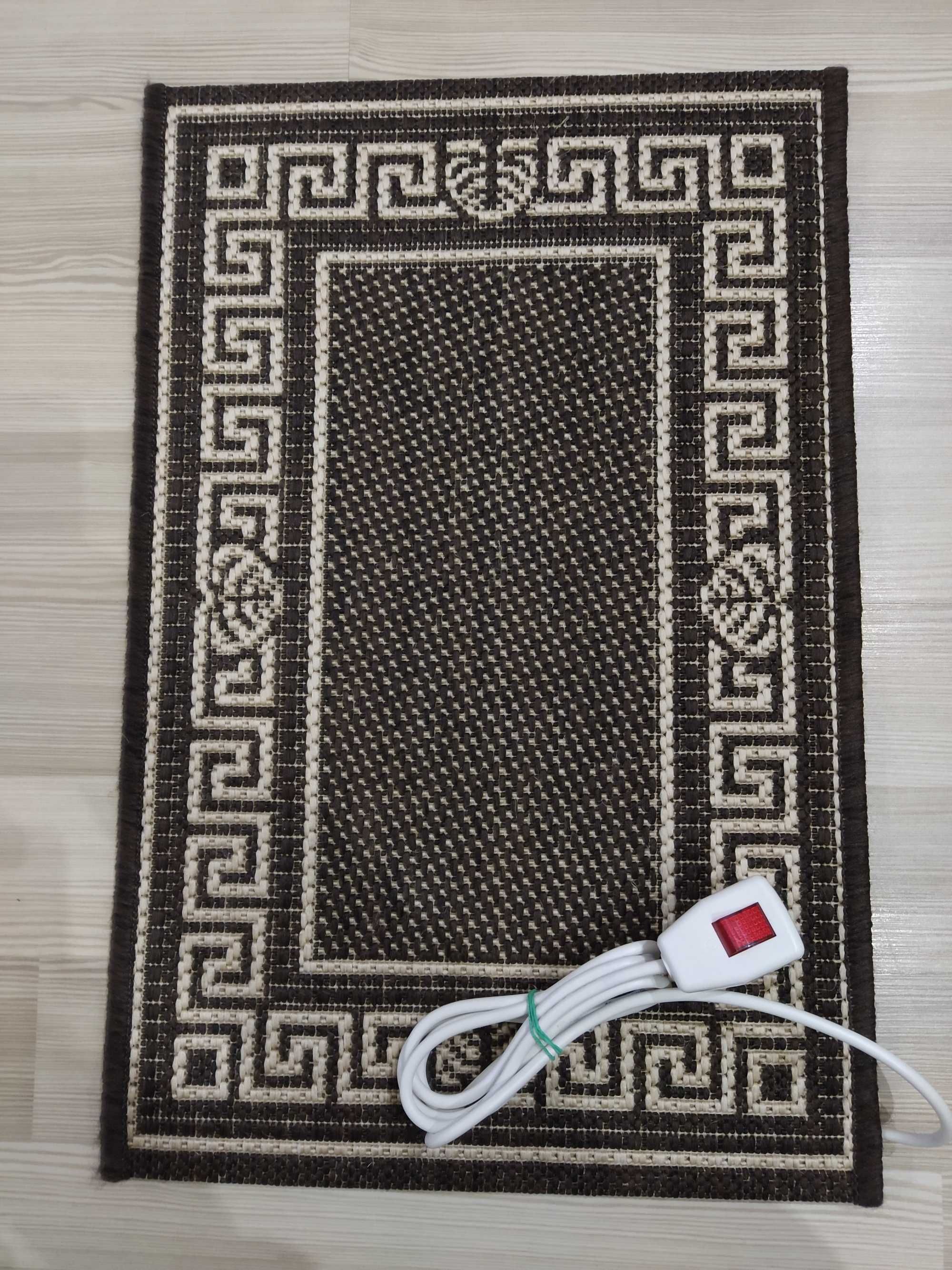Декоративний жакардовий килим з підігрівом 60*80 см 75 Вт