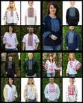 Вишиванка льняна Family Look