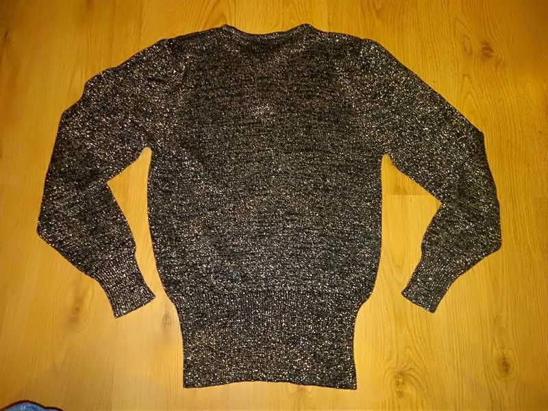 Sweter złoty błyszczący C&A 38 M Your Sixth Sense