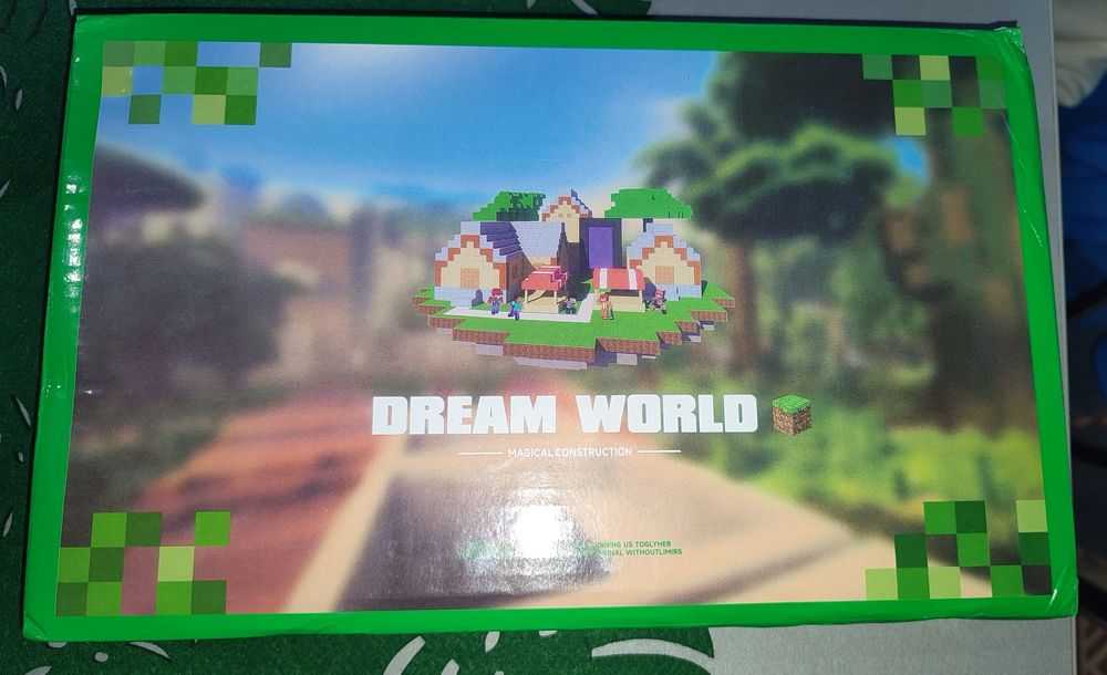 Klocki magnetyczne ala Minecraft 192szt i 6 ludzików Szybka wysyłka!!!