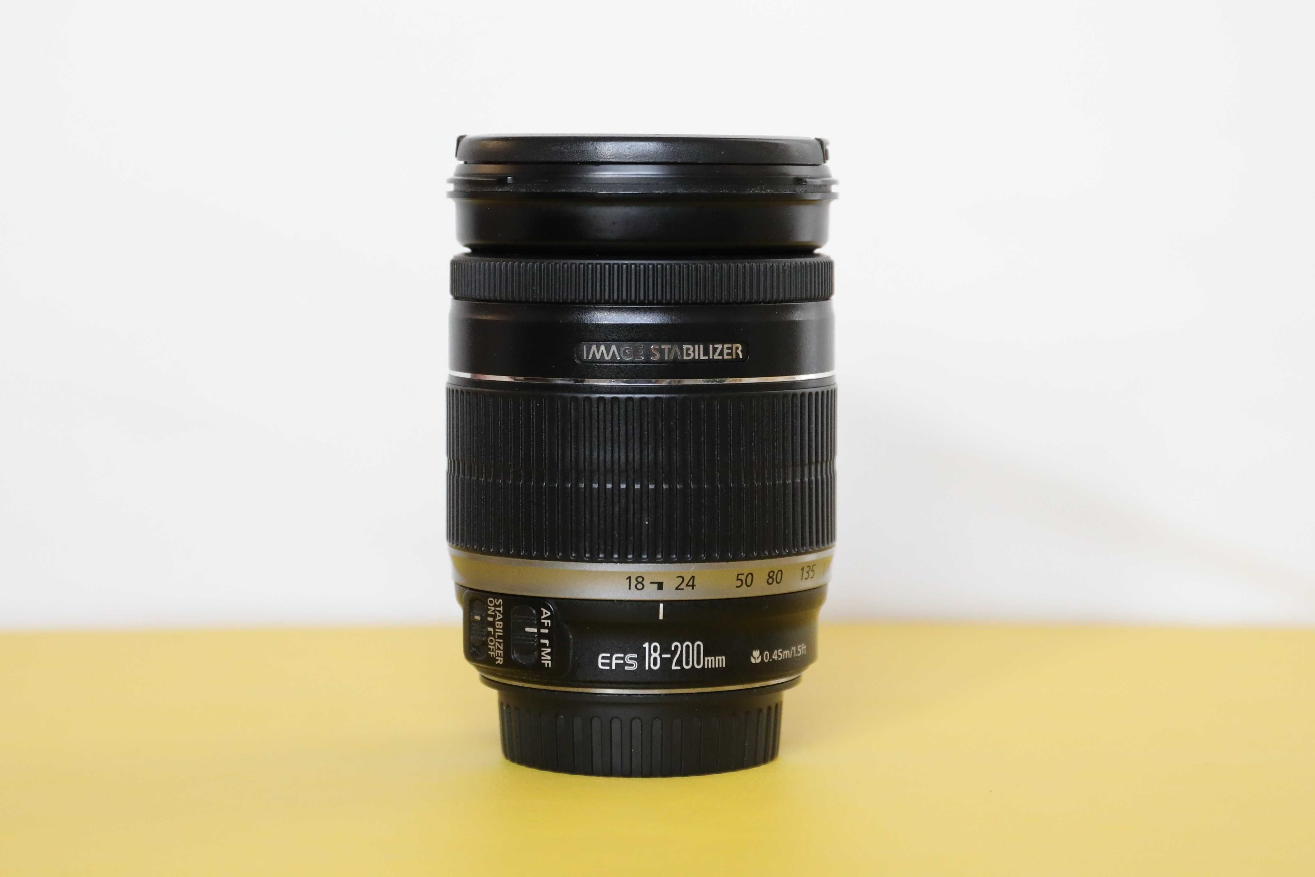 Canon 18-200mm IS EF-S Superzoom! Świetny Stan! BDB!
