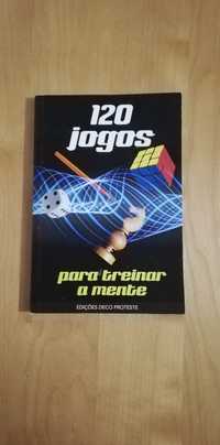 Livro "120 jogos para exercitar a mente"