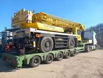 Nooteboom semi 5 osi podwójny rozciąg 26m  osie skrętne hydraulicznie, odstępstwa