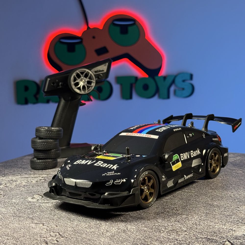 Дрифт машинка на пульте BMW BI-TURBO Машинки для дрифта БМВ
