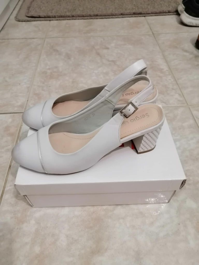 Eleganckie buty komunia wesele 39