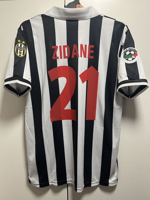 Koszulka Zidane 21 Juventus Kappa 99/00 XL Retro Vintage Calcio