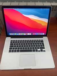 MacBook Pro 2015 Mid A1398 Core i7/Iris Pro/16 GB/256 NVME/2K Retina