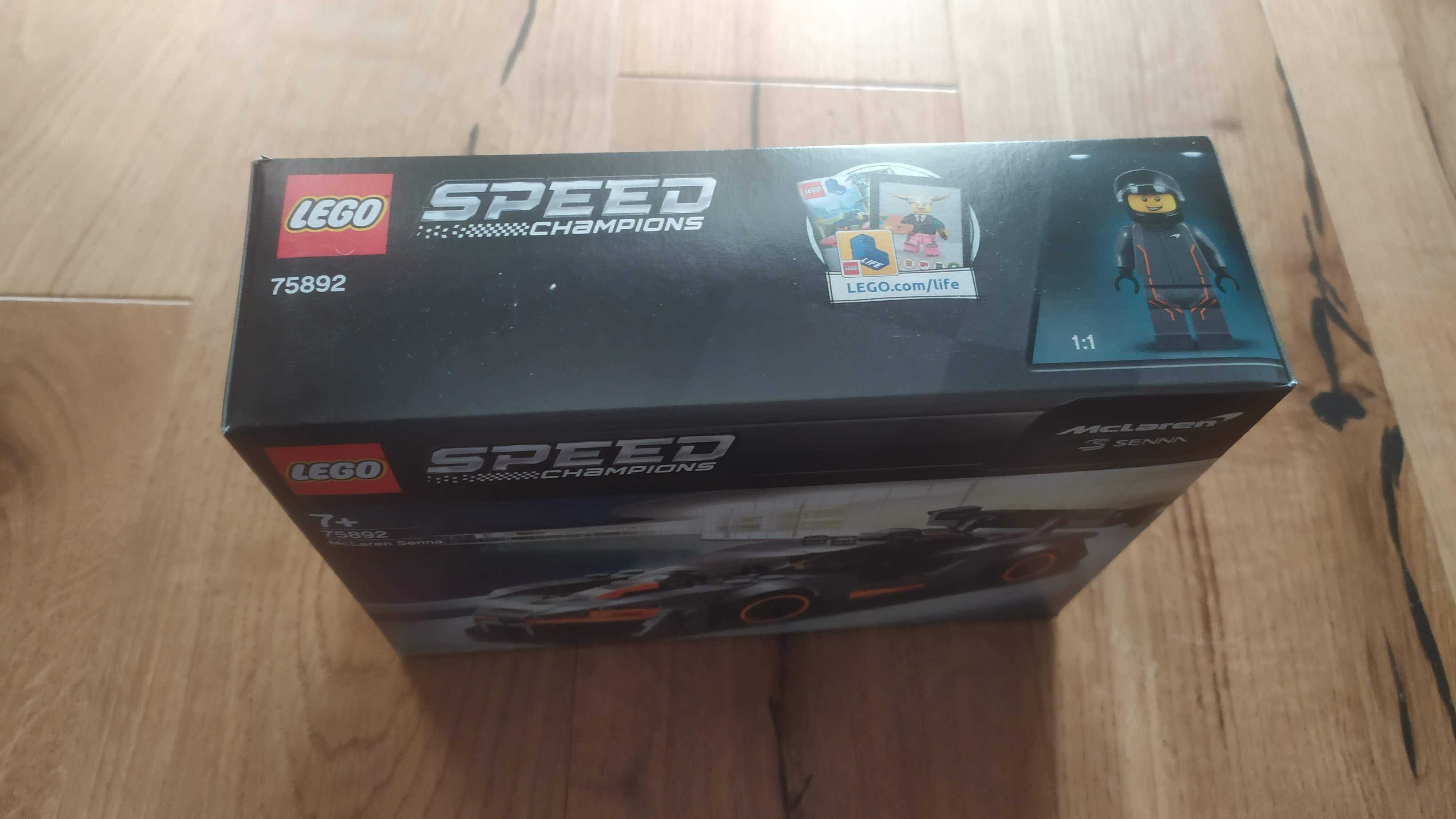 LEGO Speed Champions 75892 McLaren Senna- nowy zaplombowany