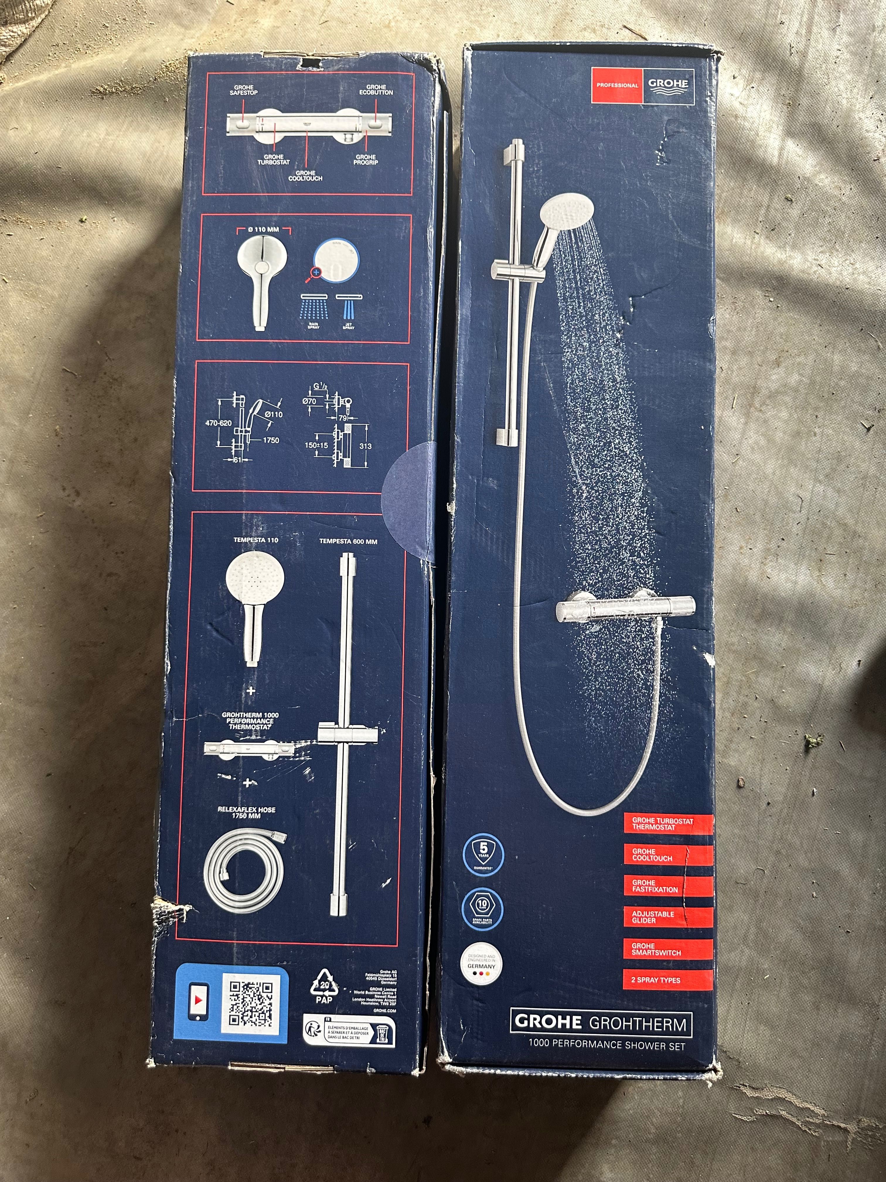 Термостат для душу Grohe
Grothem  Professional,
хромований