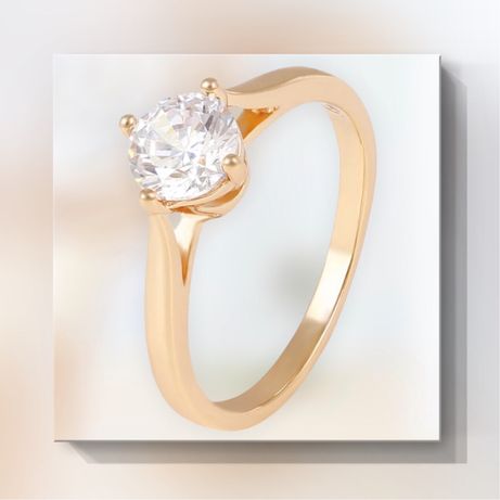 Złoty pierścionek NA PREZENT lub ZARĘCZYNY idealny prezent