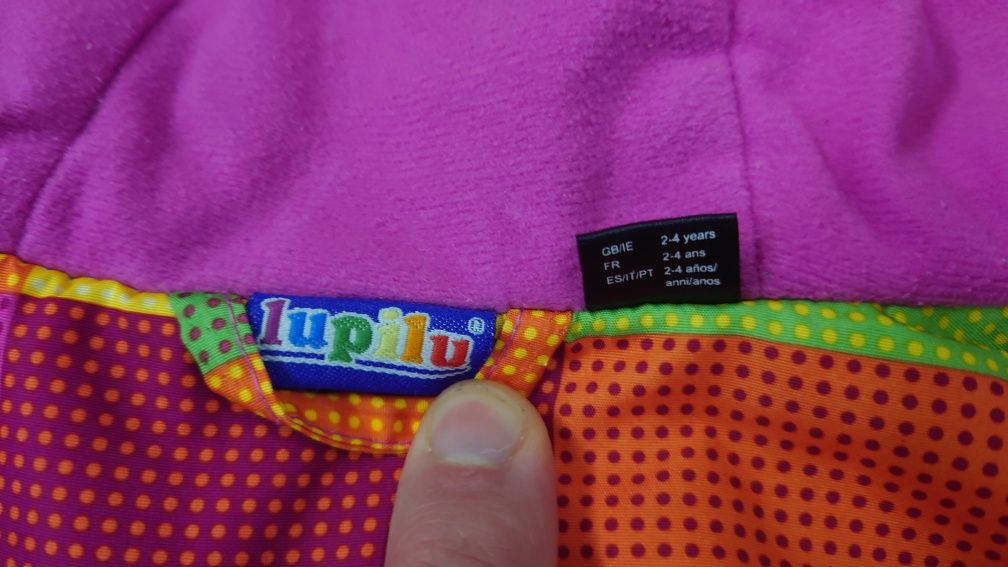 Komplet kombinezon narciarski dla dziewczynki 2-4 lata  rozm 104