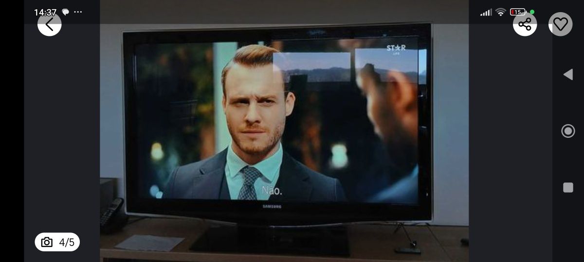 TV Led Samsung de 46 polegadas/ igual a nova (Ocasião)