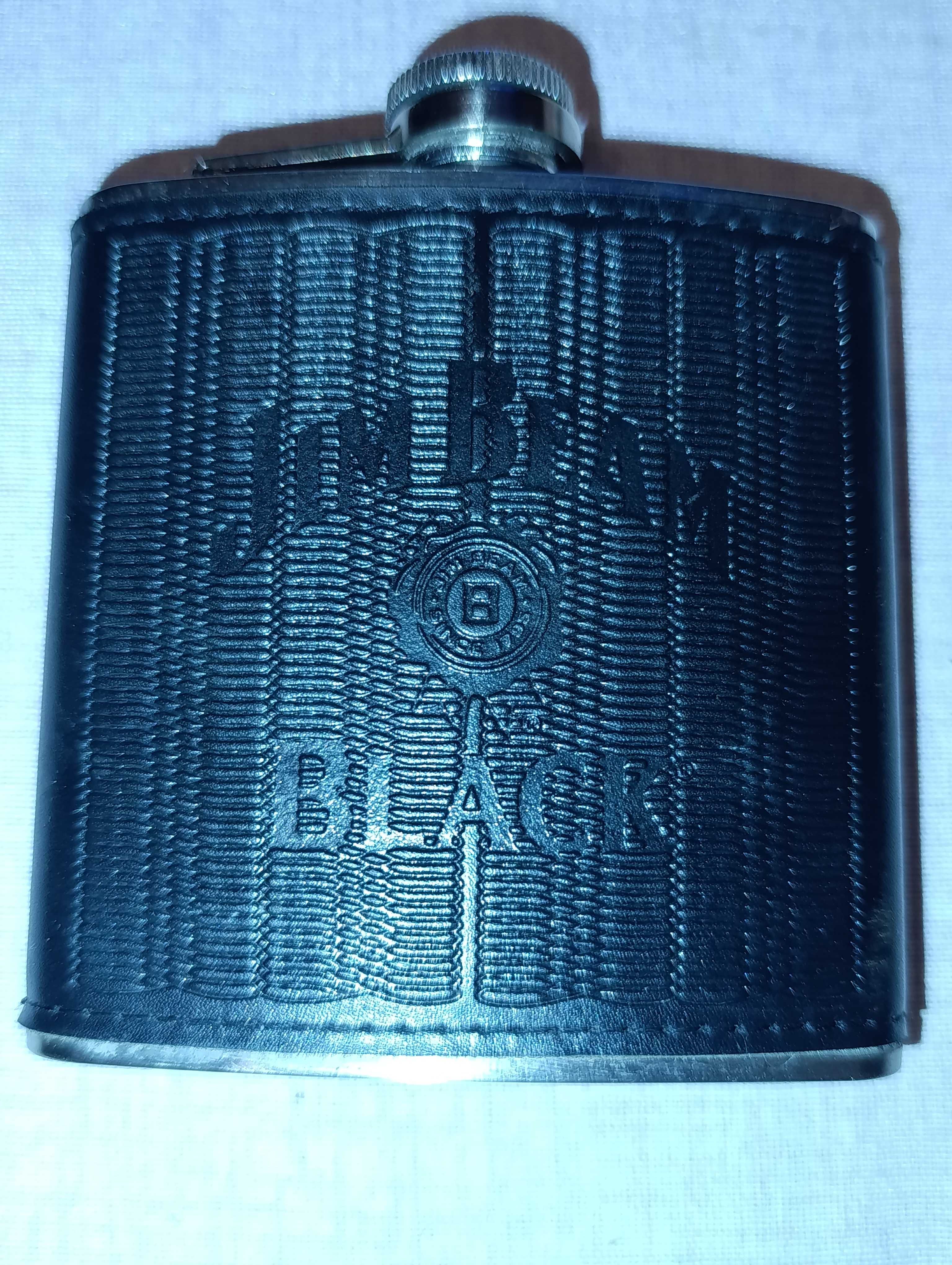 piersiówka ze stali nierdzewnej JIM BIM BLACK