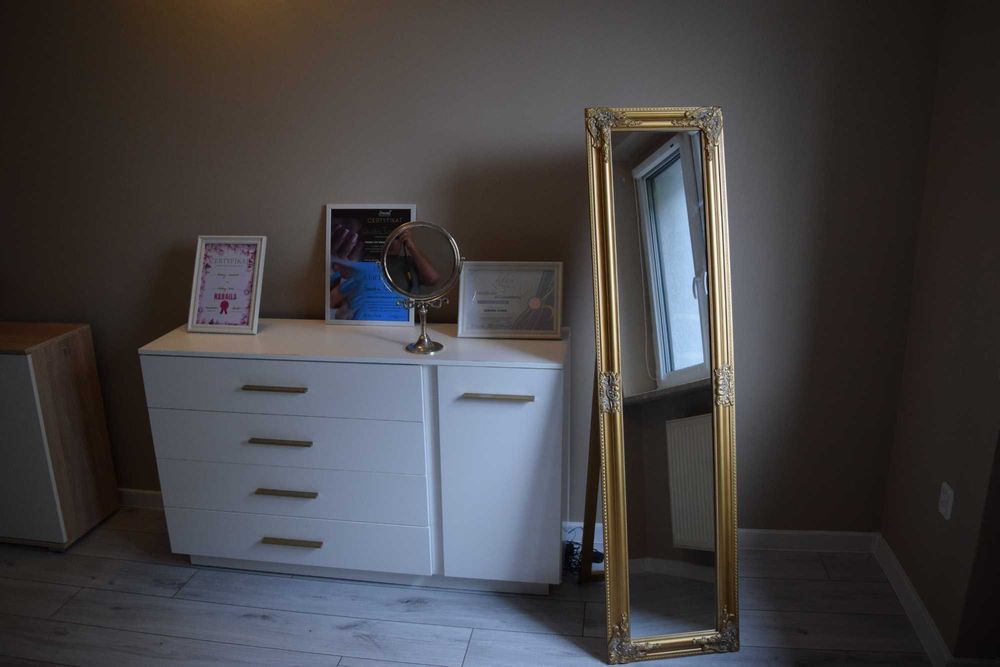 Lustro Stojące Ozdobne*Wymiary 160x40*Odbiór Olsztyn Dajtki
