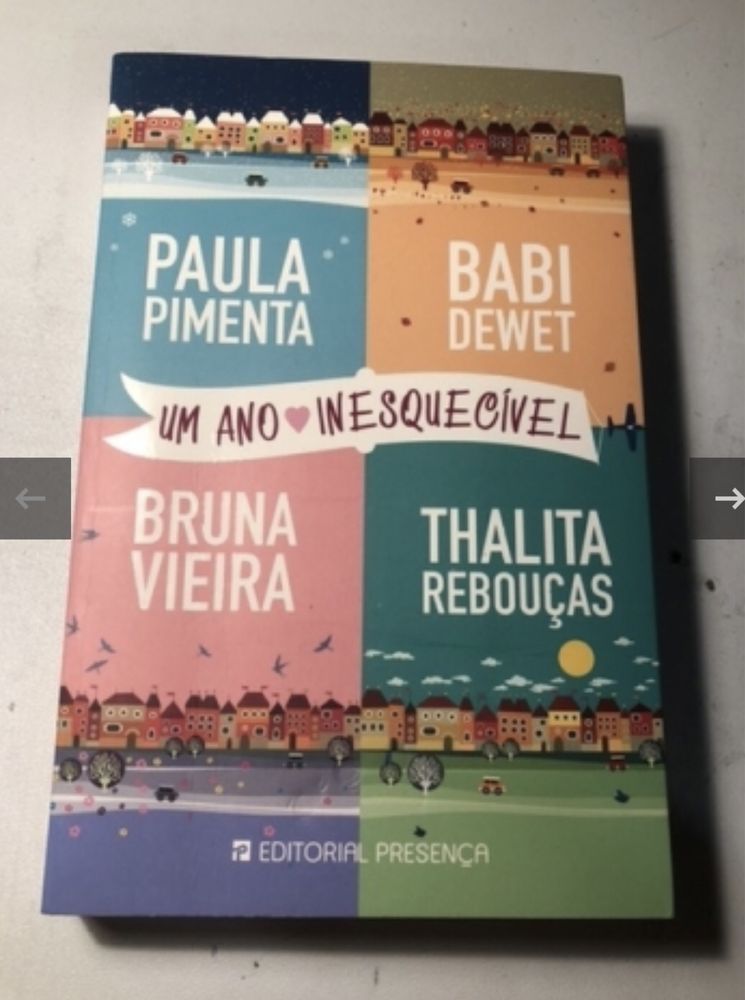 Livro “um ano inesquecível”