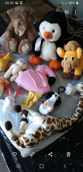 Мягкие детские игрушки.