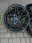 Alufelgi Carmani 5x112 19 cali VW AUDI MERCEDES CZARNE