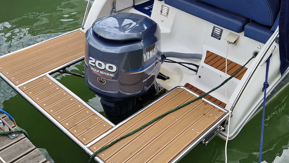 Jacht Motorowy CORAL 690 HARD TOP Yamaha 200KM Przyczepa - Zamiana