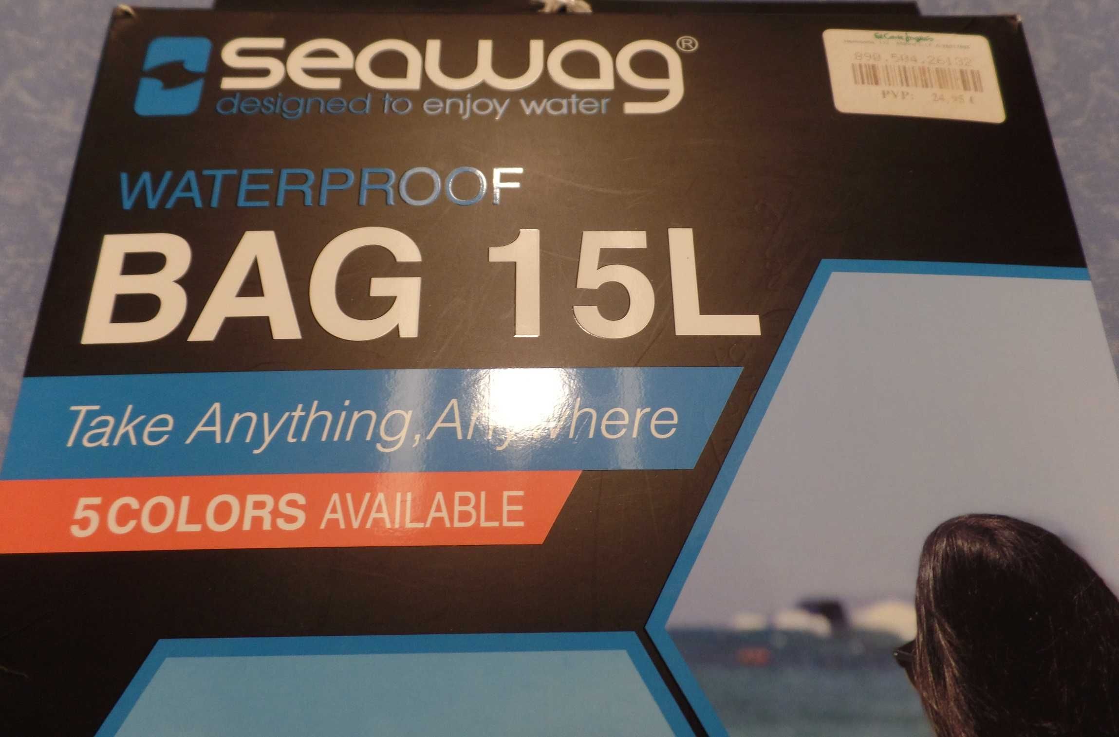 Saco Impermeável SEAWAG 15L Preto B1X (C8)