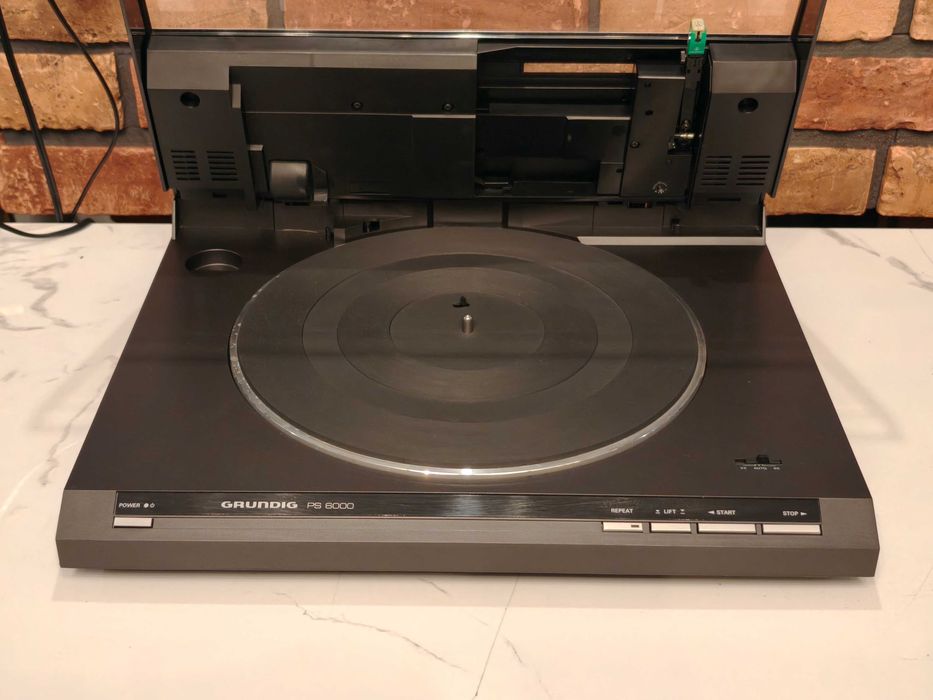 GRUNDIG PS-6000 /TECHNICS SL-DL5!Znakomity gramofon!Audio Technica t4p