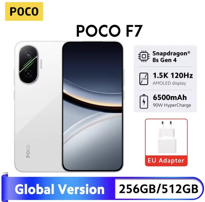 Poco F7 12*256 колір White Global NEW