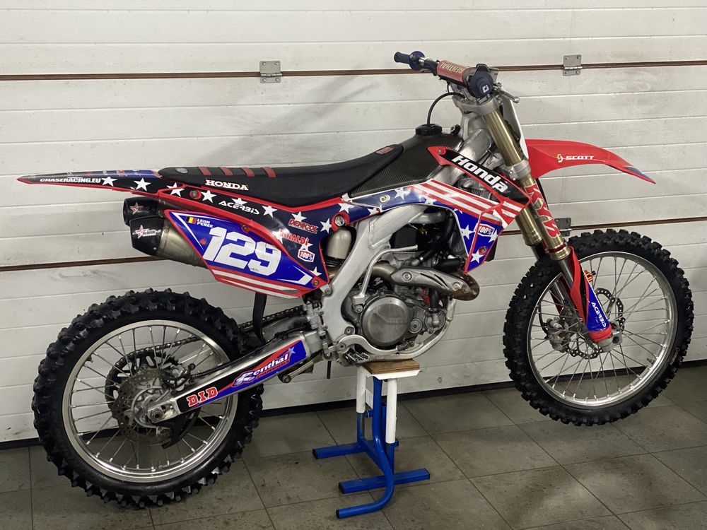 Honda crf 450 supermoto cross