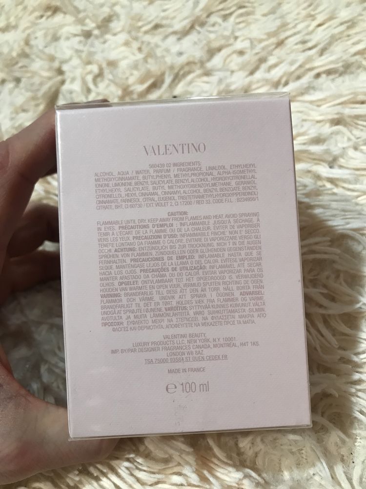 VALENTINO Donna Парфюмированная вода 100ml