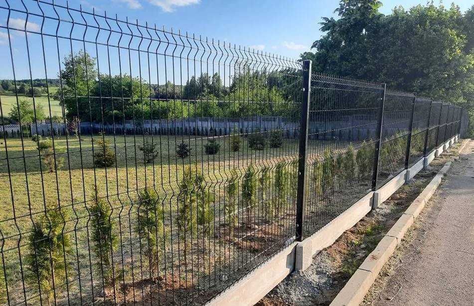 Kompletne Ogrodzenie Panelowe 153cm Fi4- 55zł 1Mb SPRZEDAŻ-MONTAŻ