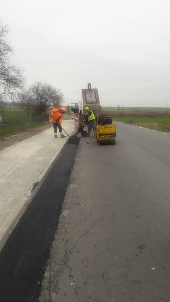 Asfalt asfaltowanie  usługi asfaltowe naprawy wylewki