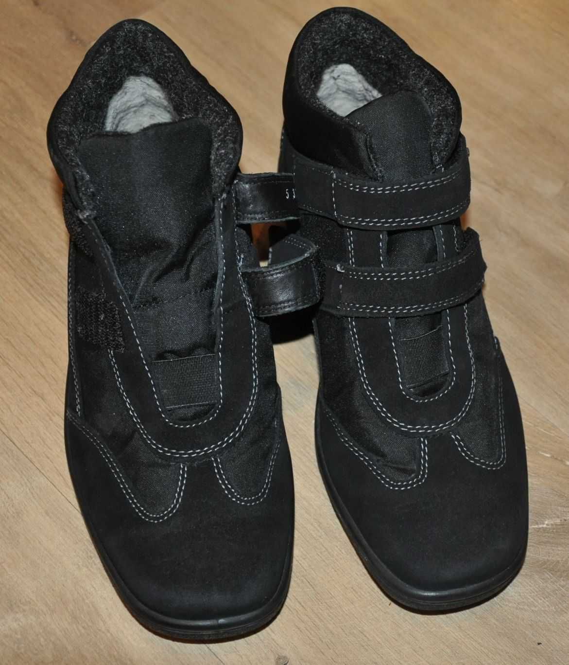 ARA 38 (5) kozaki Gore-Tex, ciepłe botki, trzewiki,Super Stan, J. Ecco