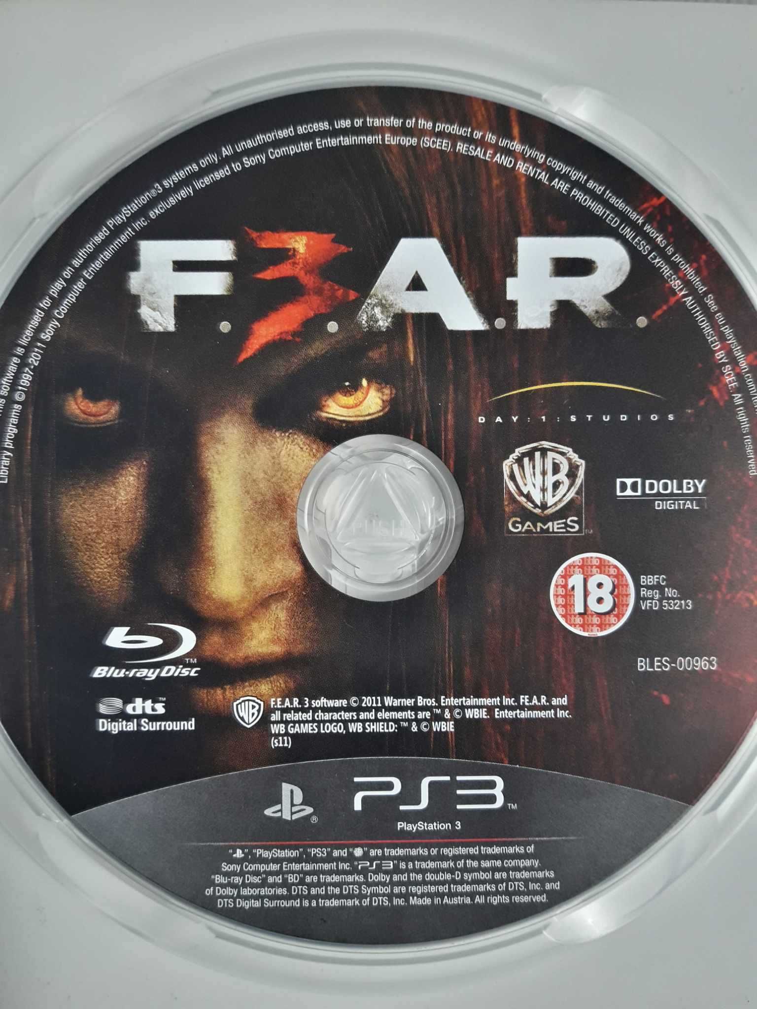 Gra Fear 3 PS3 Playstation