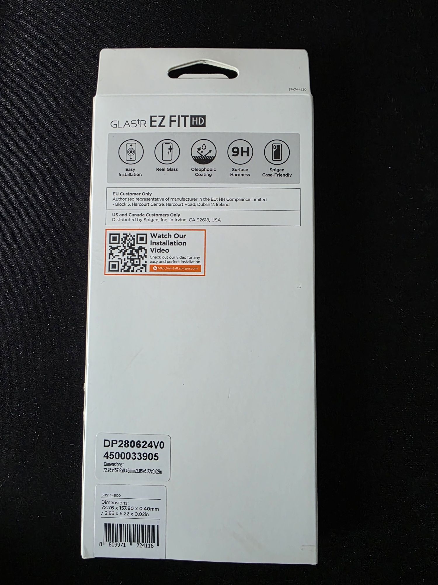 Spigen szyba Glastr EZ Fit GALAXY S25 ULTRA