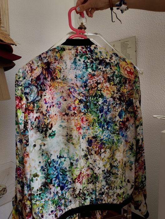 Casaco floral multicolor Zara Trafaluc