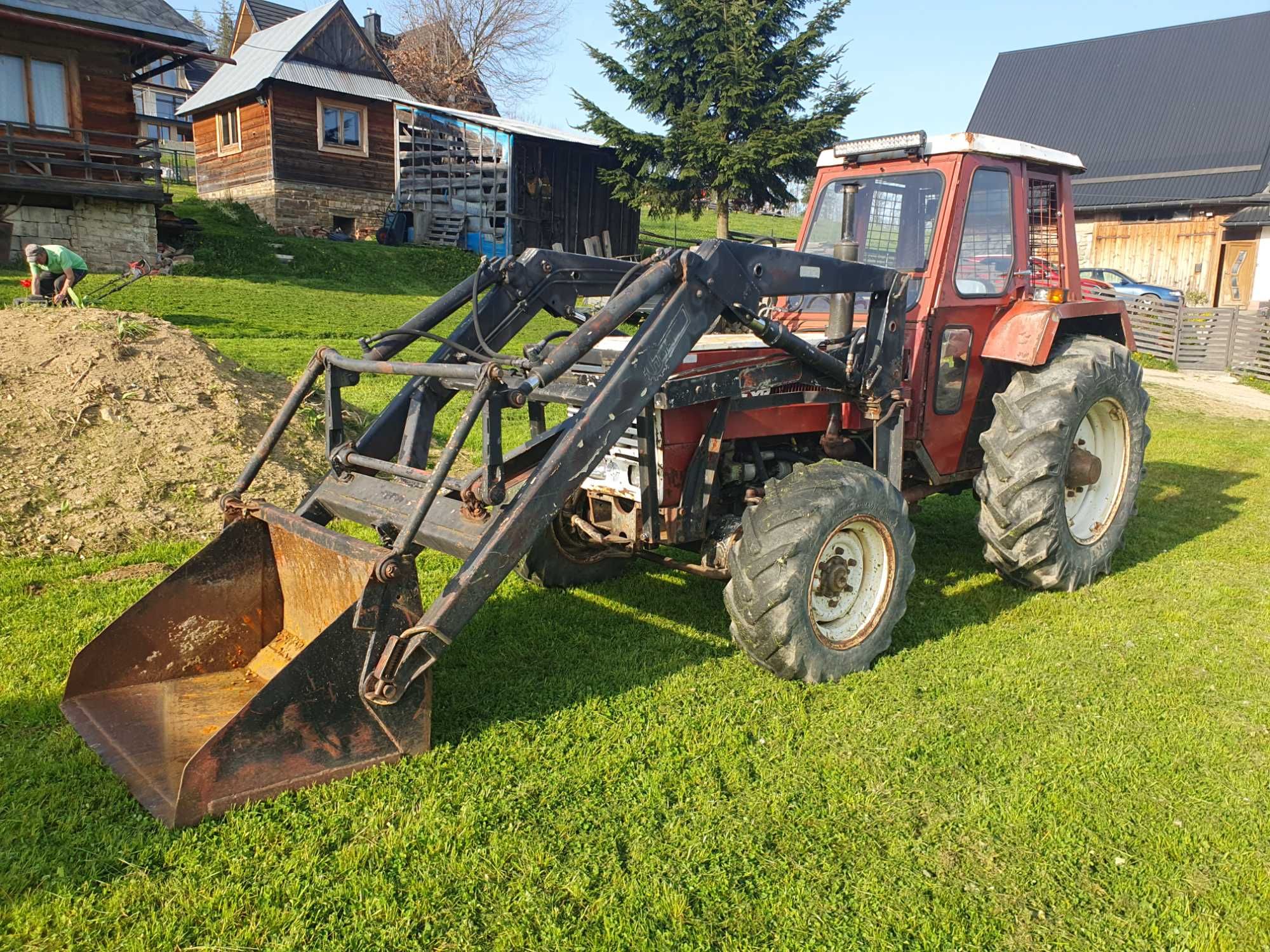 Steyr 650a allrad 4x4 plus serie TUR ciagnik górski leśny 4 cylindry