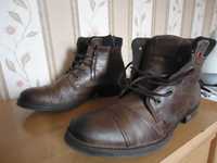 Мужские, кожаные ботинки CARRERA, размер 43(29)