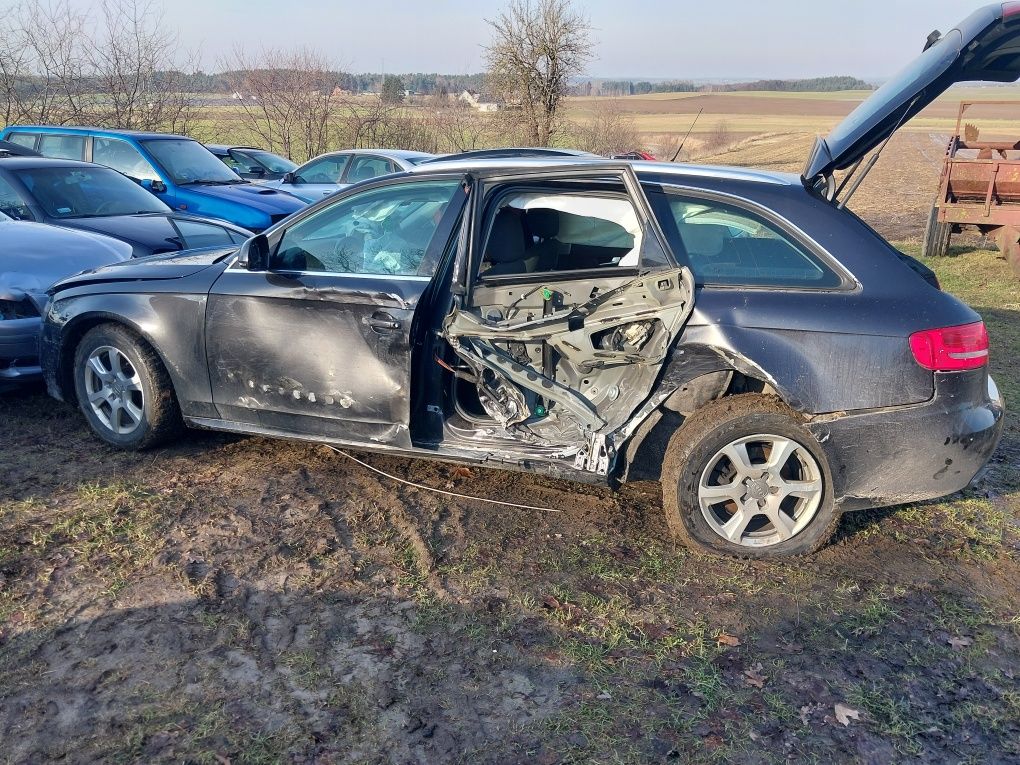Audi a4 b8 2.0 tdi cag caga skrzynia llw kolor lz7l drzwi lusterko