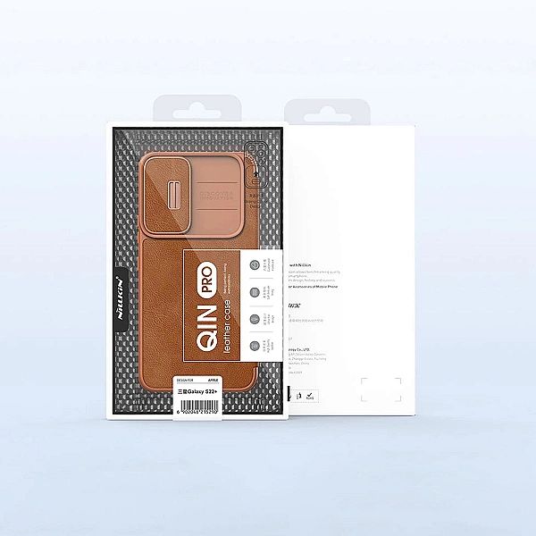 Nillkin Qin Leather Pro Case etui do Samsung Galaxy S22+ (S22 Plus) os