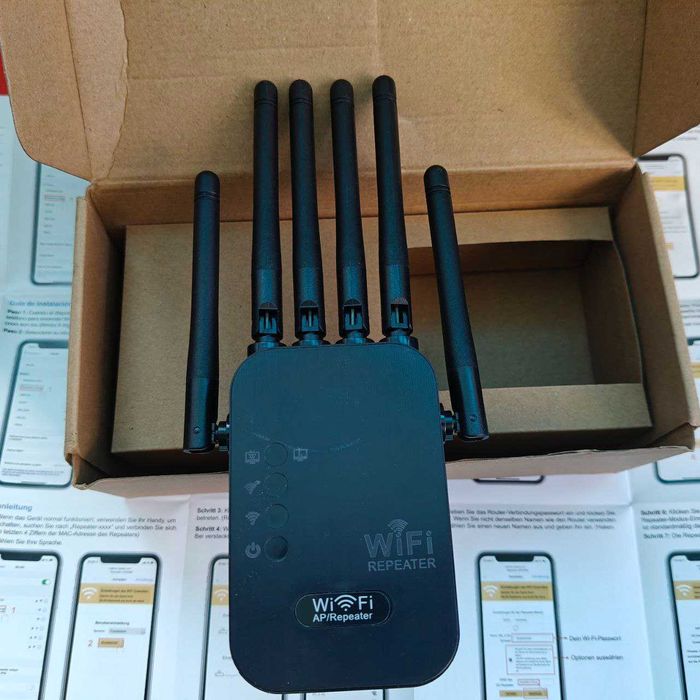 Усилитель Wi-Fi, repeater/повторитель сигнала. Черный
