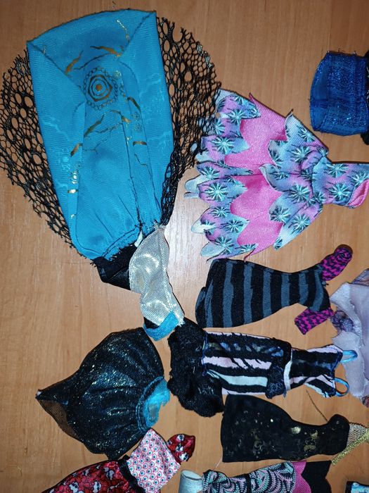 Монстер хай. Monster high одяг Френкі, Лора, Тора, Лагуна