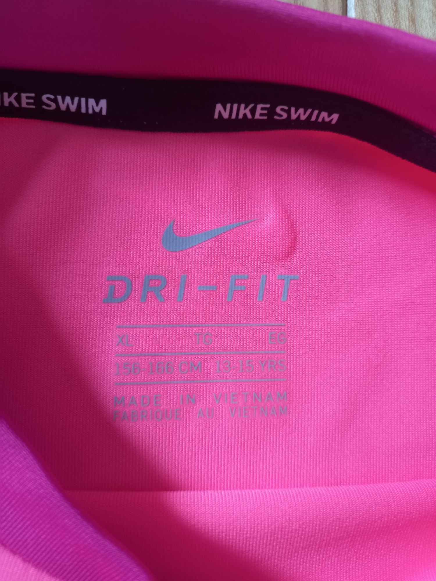 Nike swim lycra koszulka do pływania dla dziewczynki 156-166