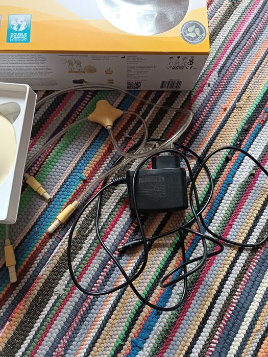 Bomba dupla tirar leite medela swing maxi